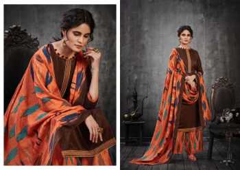 Zulfat patiala dreams Pashmina Winter Salwar Kameez wholesaler