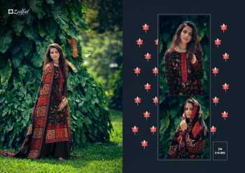 Zulfat Winter Fantasy Pashmina salwar Kameez wholesaler