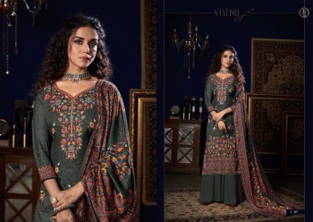 Zulfat Winter Glow Pashmina Winter Salwar Kameez wholesaler