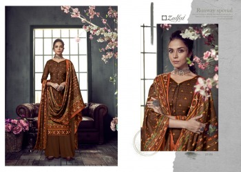 Zulfat Winter Magic vol 3 Pashmina Winter Salwar kameez