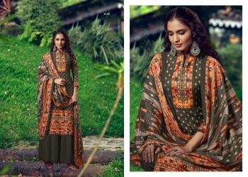 Zulfat Winter Magic vol 5 Pashmina Winter Salwar Kameez