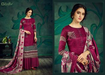 Zulfat Winter Queen vol 2 Pashmina Salwar Kameez catalog