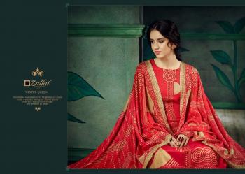 Zulfat Winter Queen vol 2 Pashmina Salwar Kameez catalog